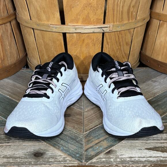 Asics GEL-Excite 7 White Pink Black Comfort Running Shoes Womens Size 11 - Picture 7 of 11